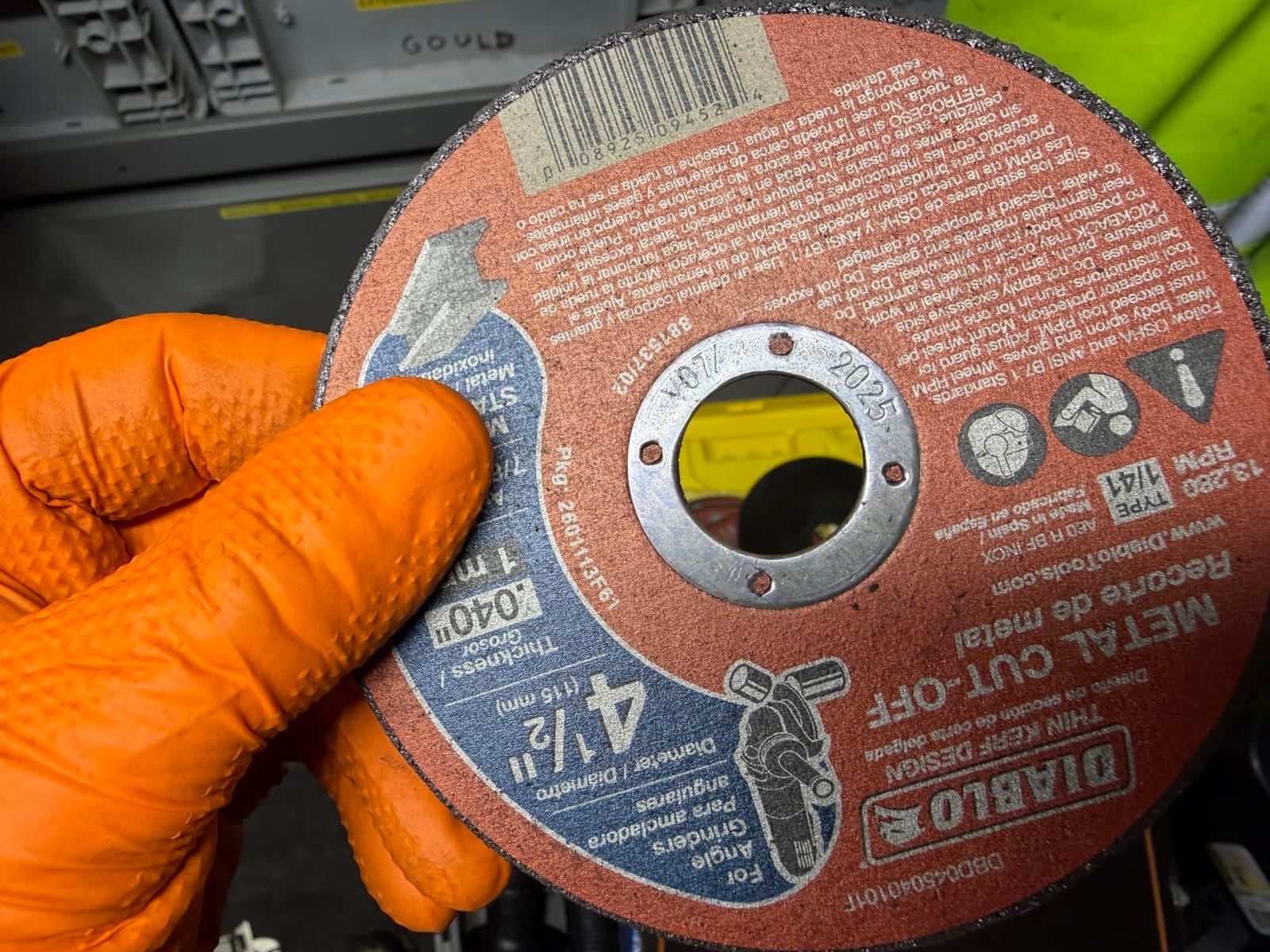 Diablo Metal Cut-Off Disc - 4-1/2