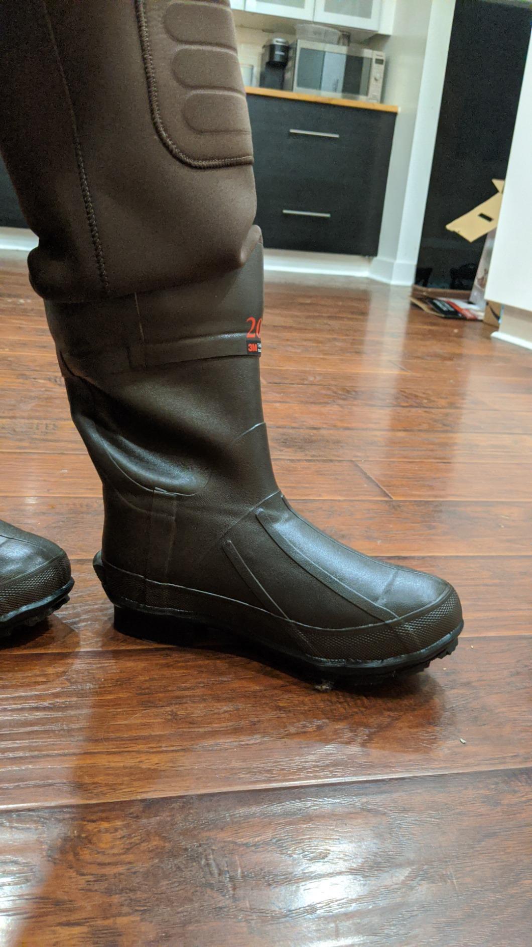 HISEA Fishing Chest Waders for Men & Women Waterproof Neoprene Wader Boot customer photo 1