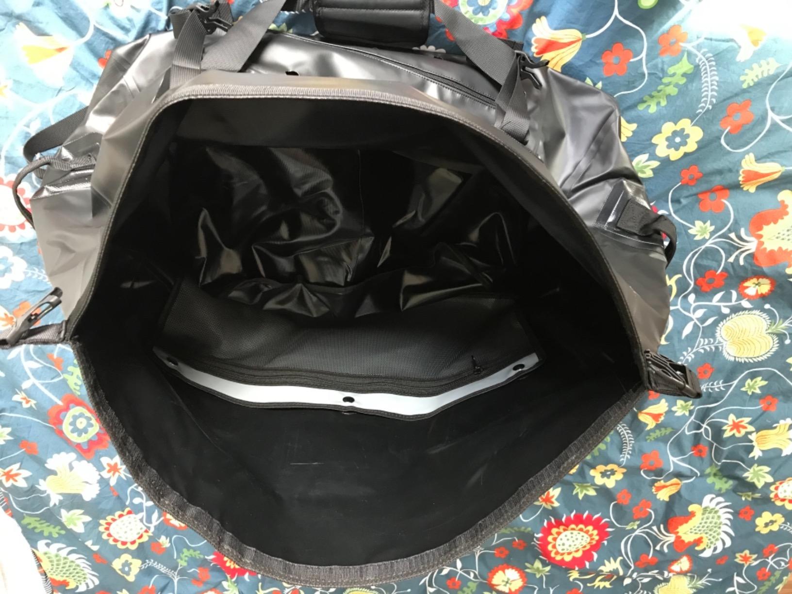 Gonex Waterproof Duffel Bag, 40L/60L/80L Roll-Top Travel Kayaking Dry Bag customer photo 2