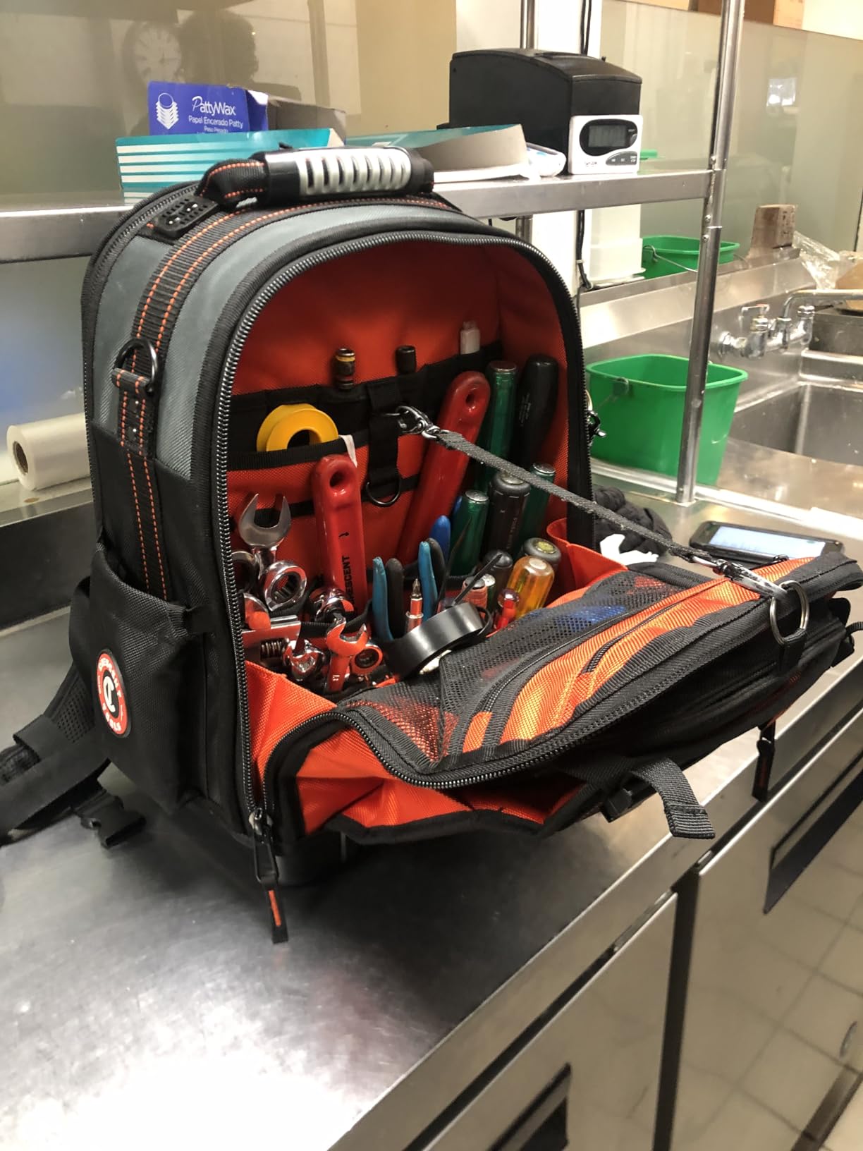 Crescent Tool Bag Backpack | CTB1000 customer photo 1