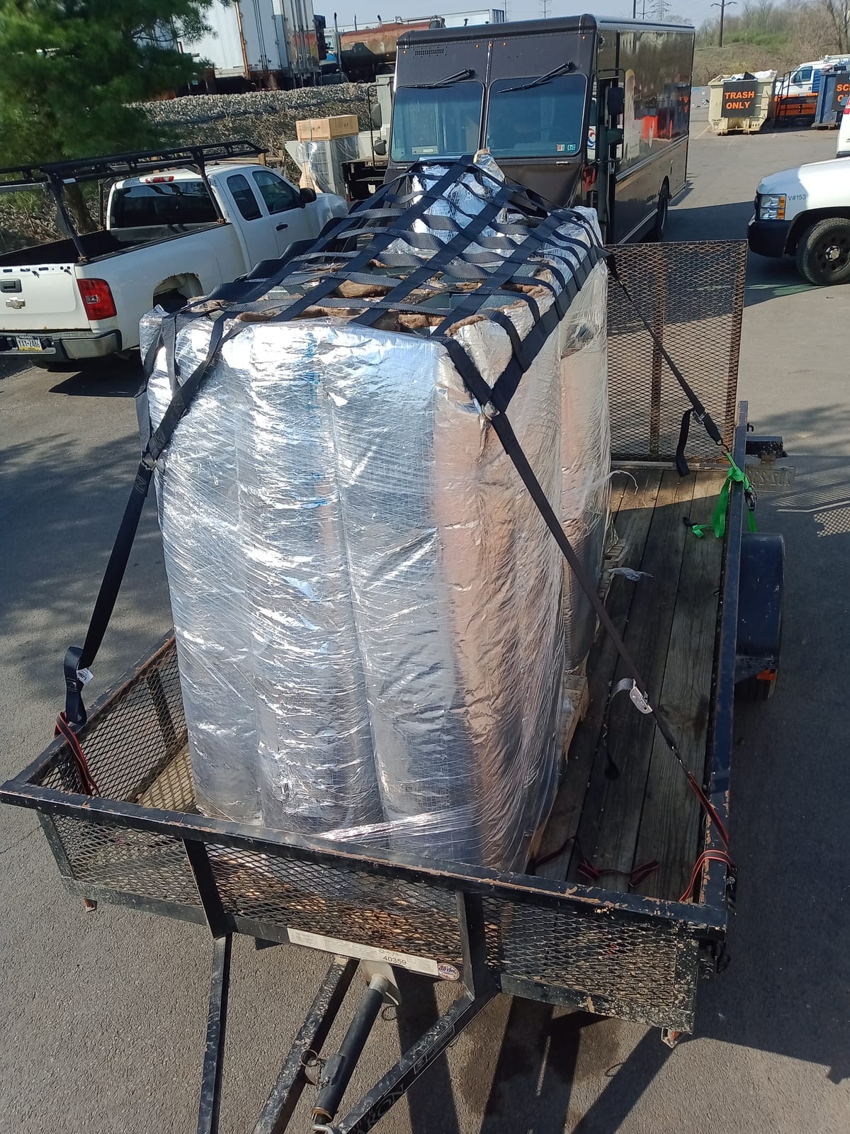 US Cargo Control Cargo Net for Pickup Truck Bed 6.8 FT x 4.2 FT, Adjustable Truck Cargo Net with S-Hooks & Cam Buckles, Fits Long Pickup Beds - Can Also Use in Trailers, Garages, Sheds customer photo 2