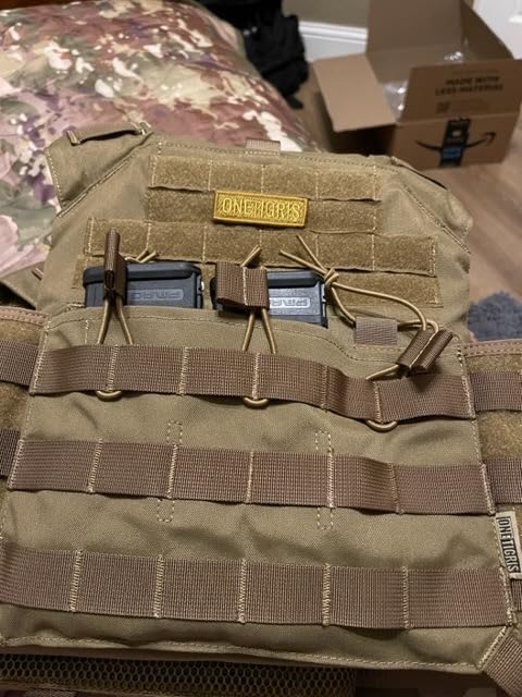 ONETIGRIS DOOM Airsoft Tactical Vest, Adjustable MOLLE Combat Vest for Men customer photo 2