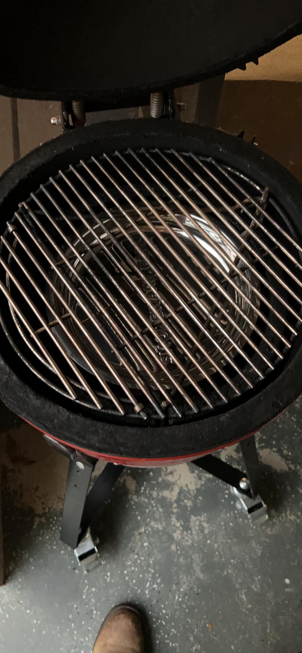 SMOKEWARE Stainless Steel Drip Pan - Big Green Egg Grilling Accessory, 14-inch Diameter customer photo 2