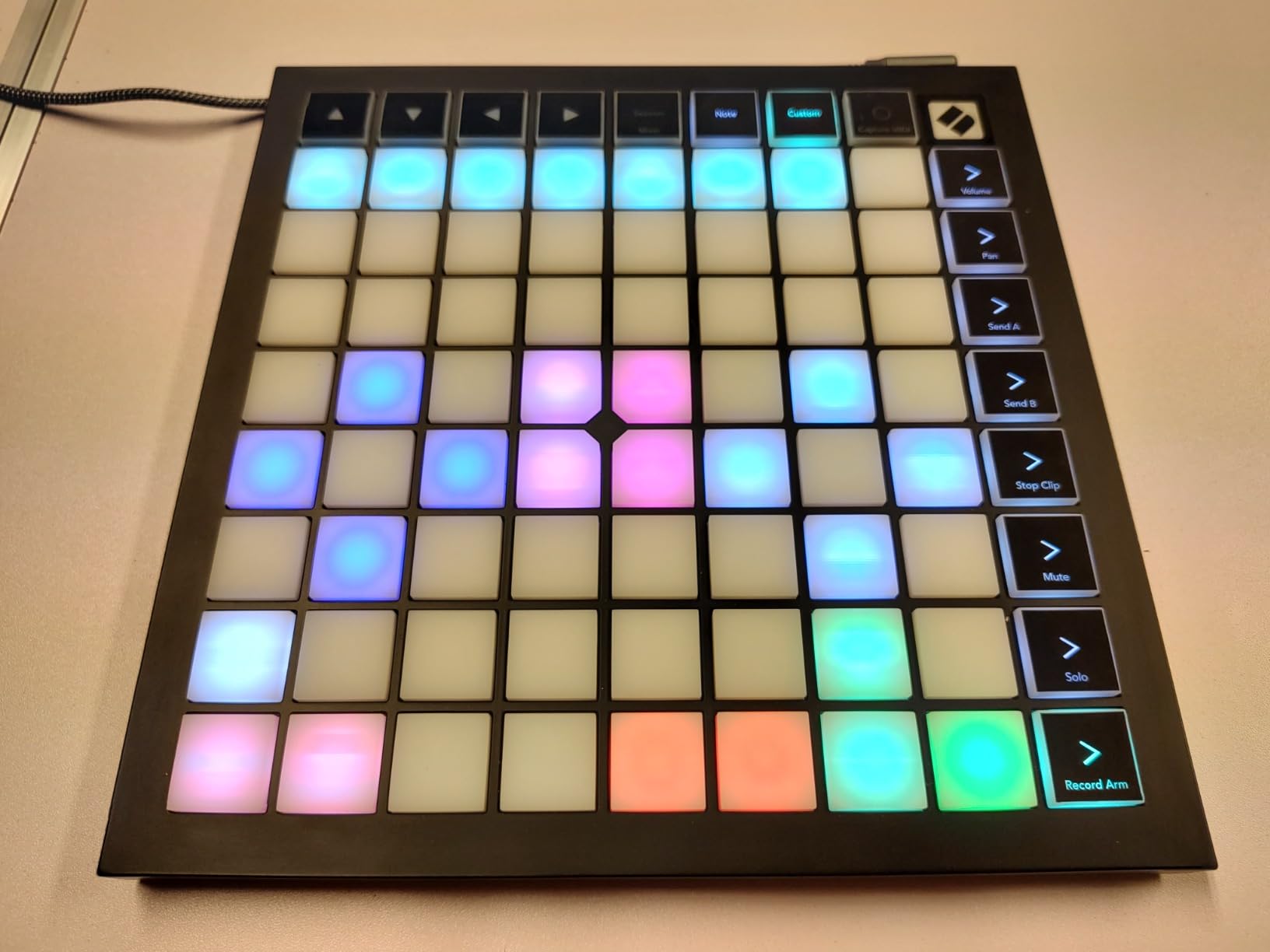 Novation Launchpad X MIDI USB Grid Controller customer photo 2