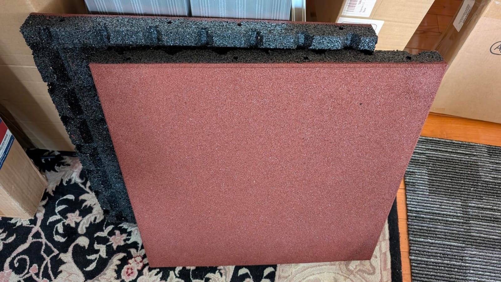 RevTime Easy-DIY Ultra Thick Interlocking Outdoor Rubber Tiles 20