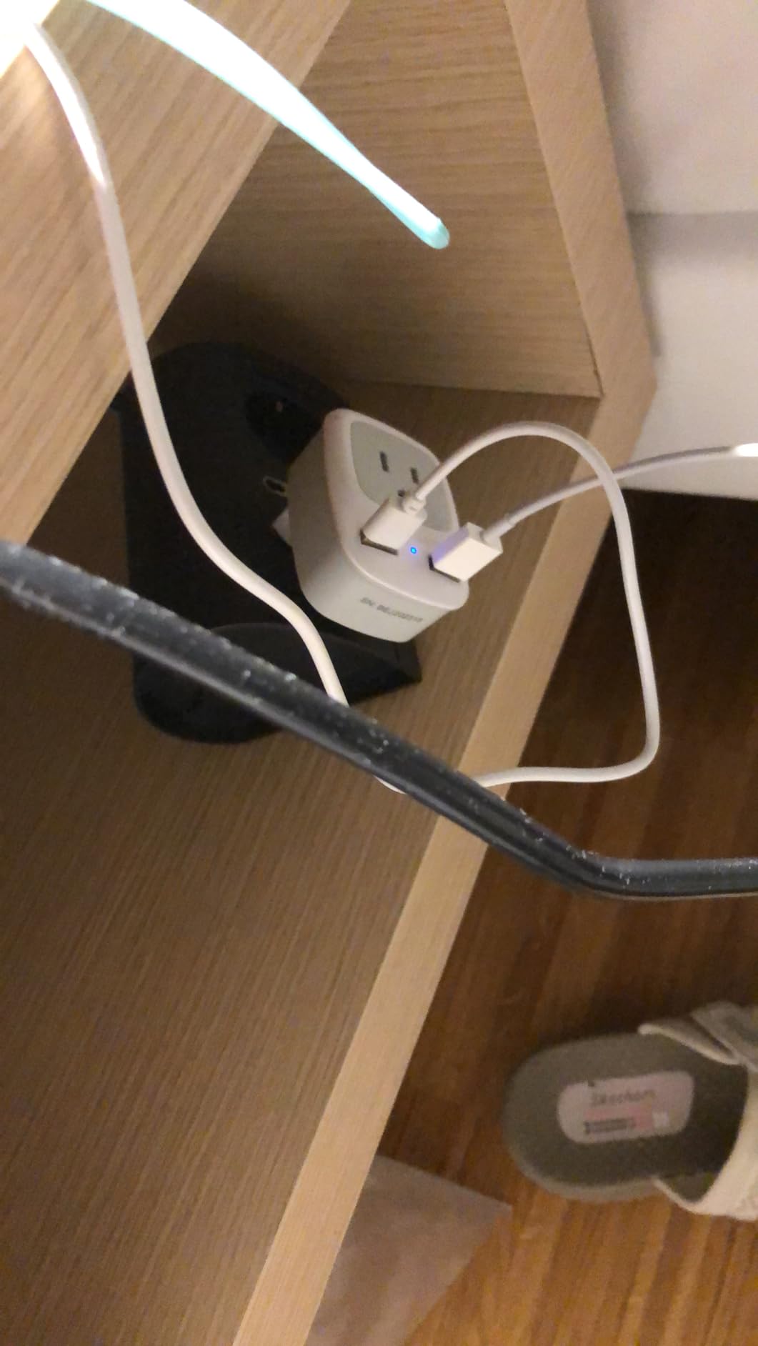 TESSAN 3 Pack US to European Travel Plug Adapter with 3 USB Ports (1 USB C) customer photo 1