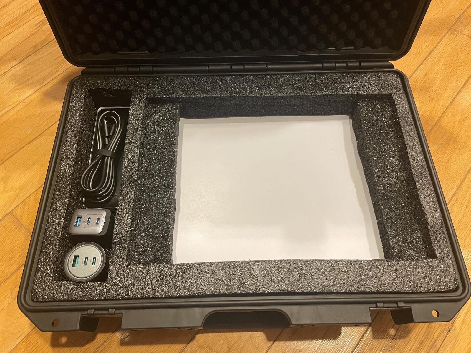 Lykus HC-3810 Waterproof Hard Case with Foam, Inner Size 14.33*10.24*4.53in customer photo 2