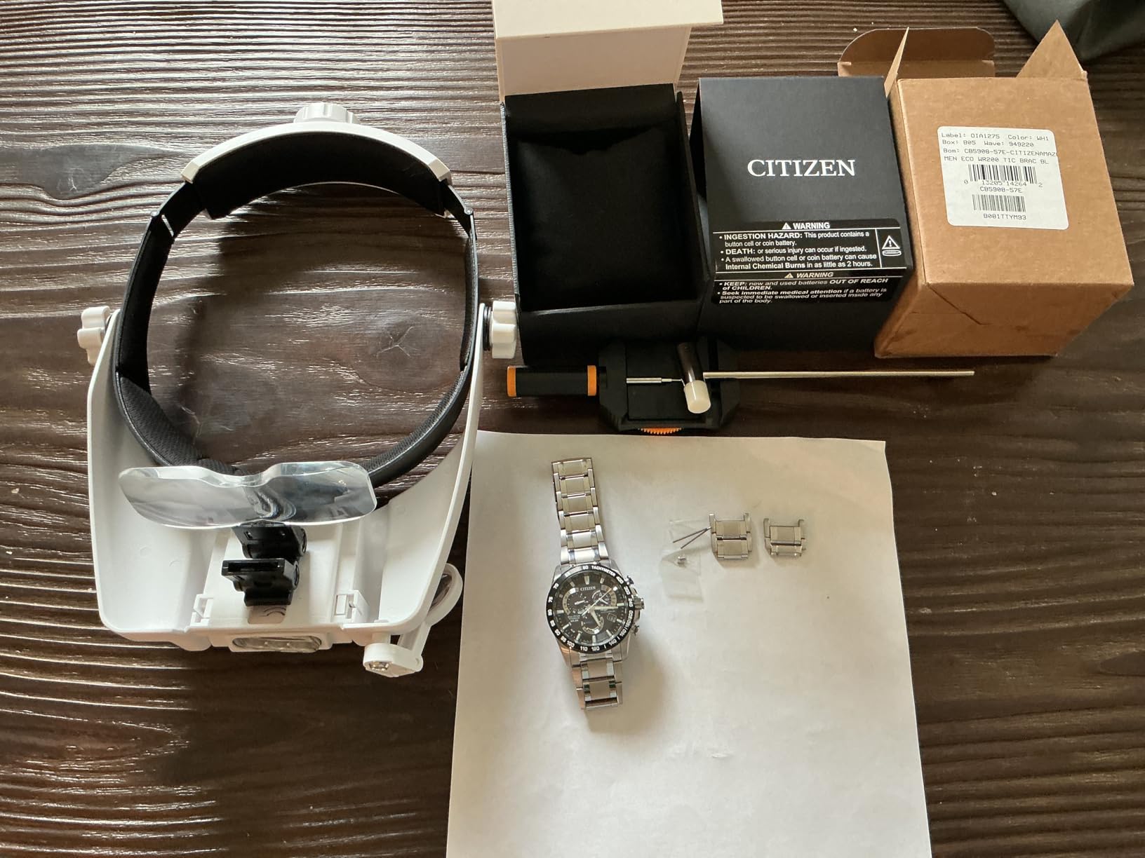 Men's Eco-Drive Sport Luxury PCAT Chronograph Watch customer photo 1