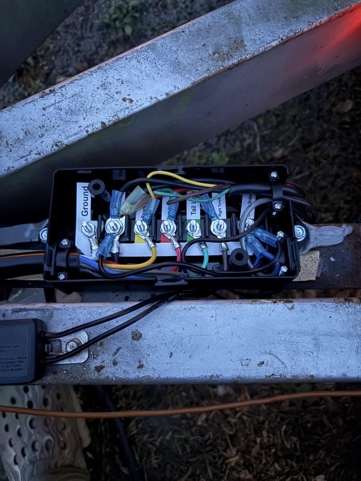 RVGUARD 7 Way 8 Foot Trailer Cord with 7 Gang Junction Box Kit customer photo 1