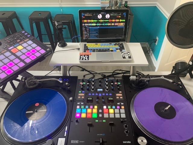 RANE DJ SEVENTY – Two Channel DJ Mixer for Serato DJ with Akai Professional MPC Performance Pads Internal DJ FX and Three Contactless MAG FOUR Faders customer photo 1