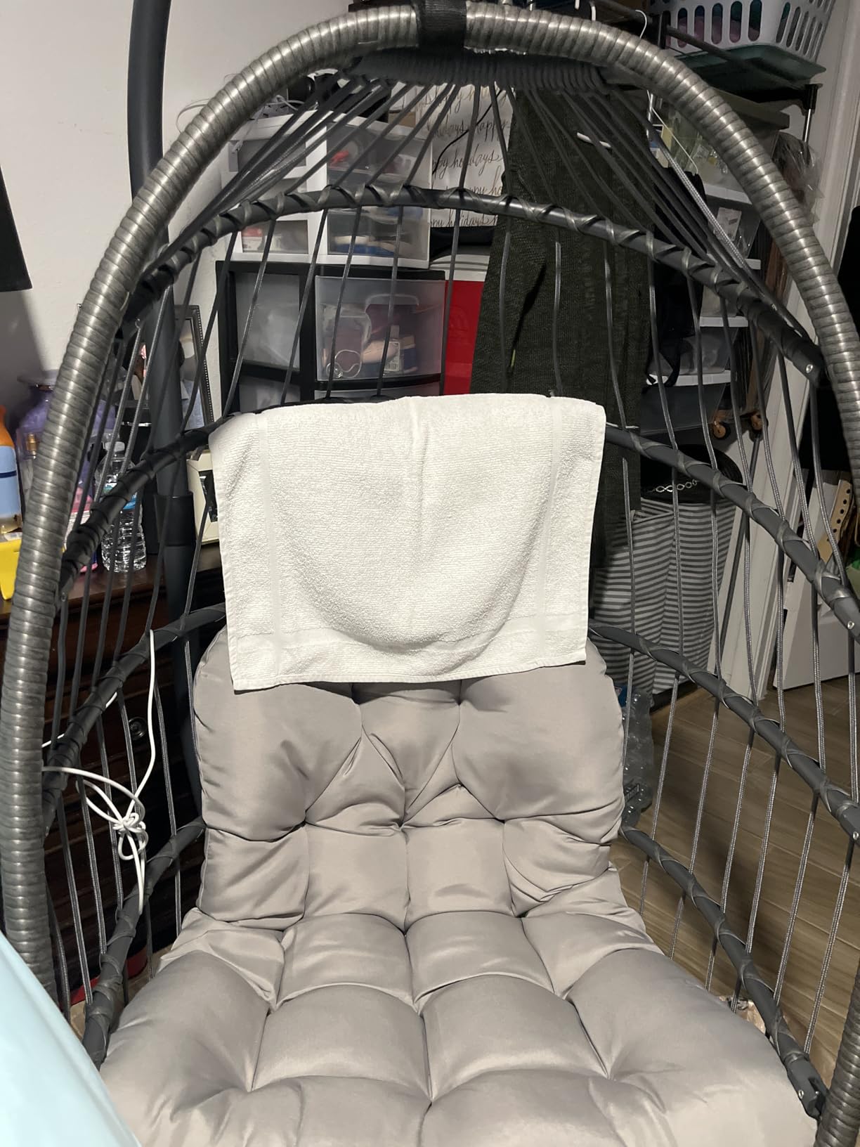 Brafab Swing Egg Chair with Steel Stand for Indoor Outdoor Patio Porch customer photo 1