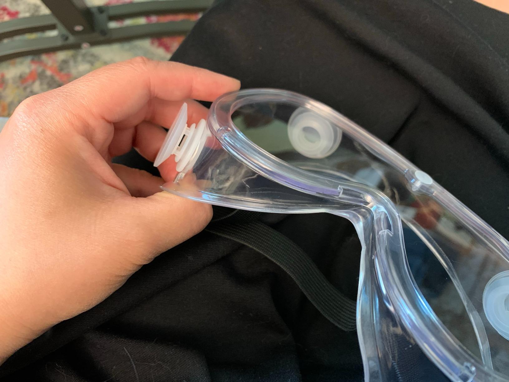 Safety Goggles Medical Goggles Fit Over Eyeglasses Anti-Fog Safety Glasses Clear Lab Goggles chemistry Protective Eyewear ANSI Z87.1 customer photo 2