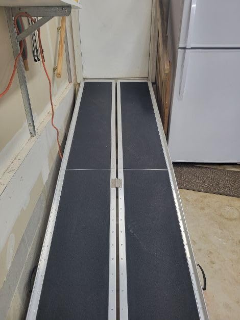 4FT Portable Wheelchair Ramp for Home Steps, Threshold Ramps for Doorways customer photo 1