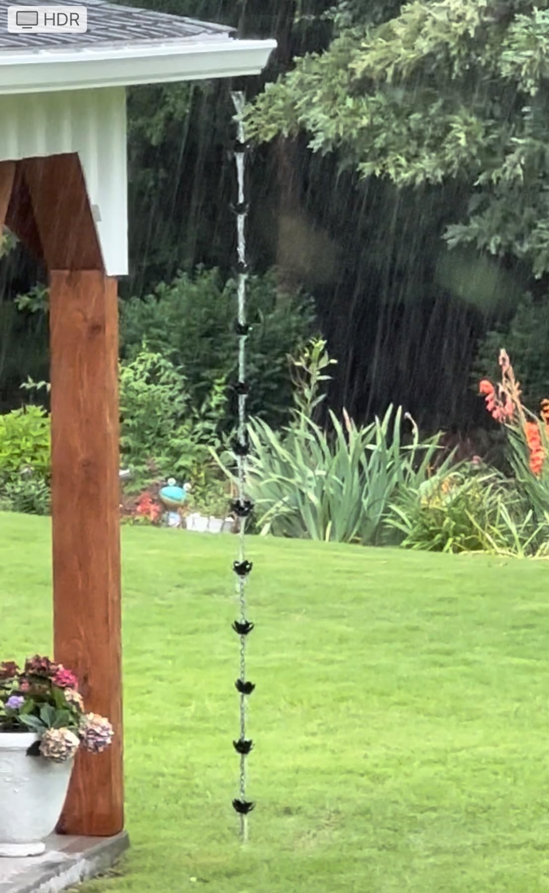 Oak Leaf Rain Chain Set, 8.5ft customer photo 1