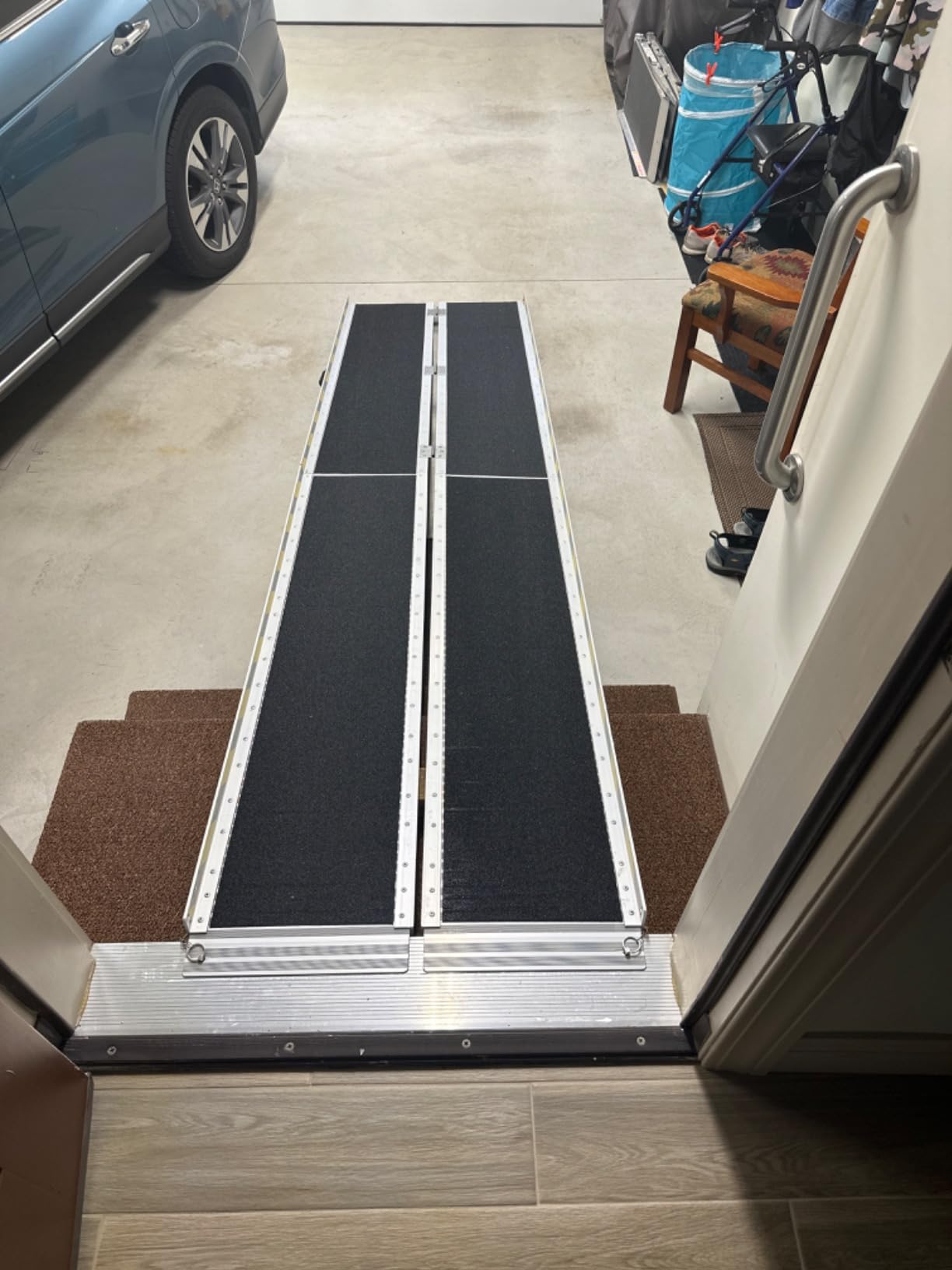 Ruedamann 2 FT Portable Wheelchair Ramp for Home Steps customer photo 1