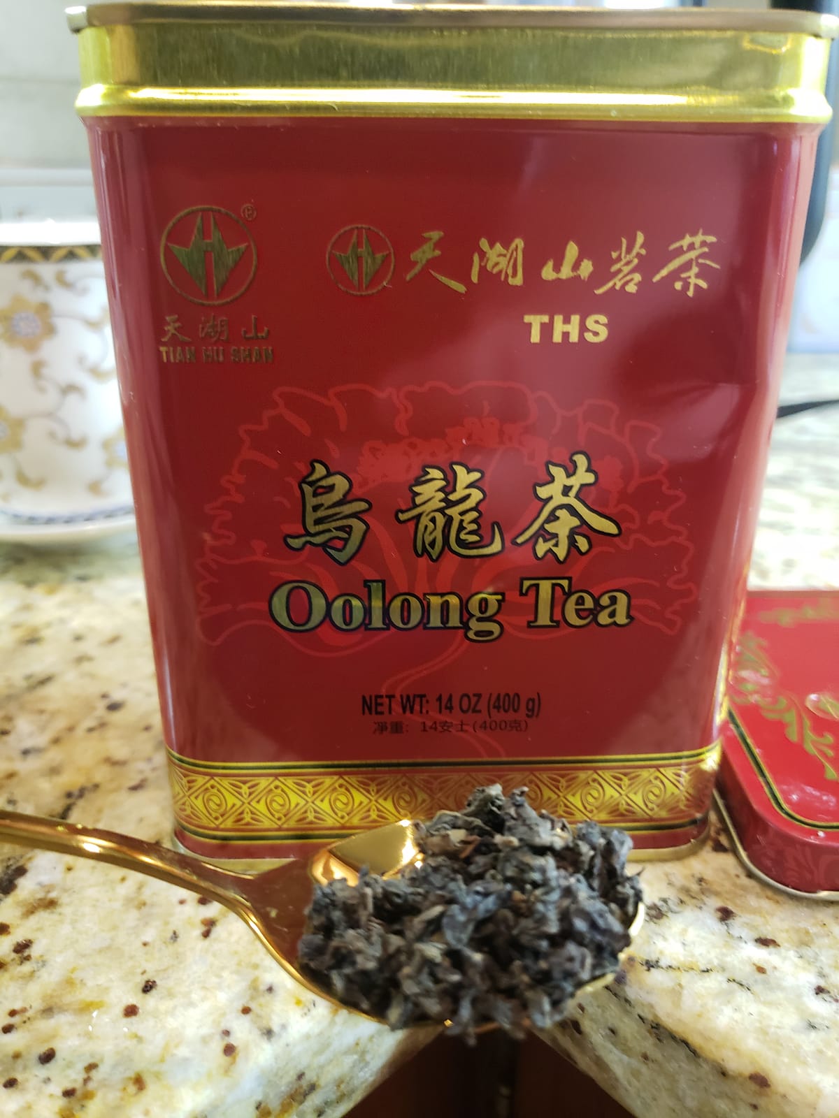 TIAN HU SHAN Premium Oolong Tea Loose Leaf 14 Ounce (400g) customer photo 2