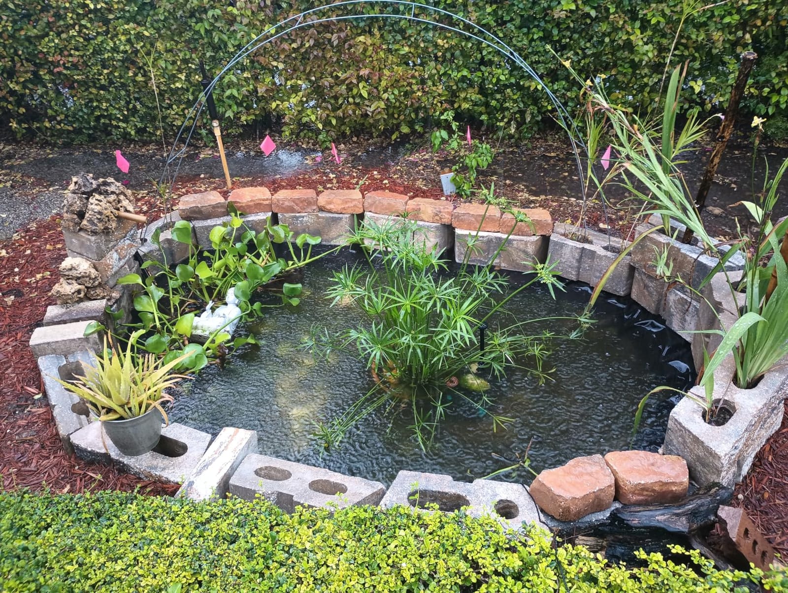 UWIOFF Pond Liner, 20 Mil HDPE Pond Liners for Outdoor Ponds, 10 x 13 FT customer photo 1