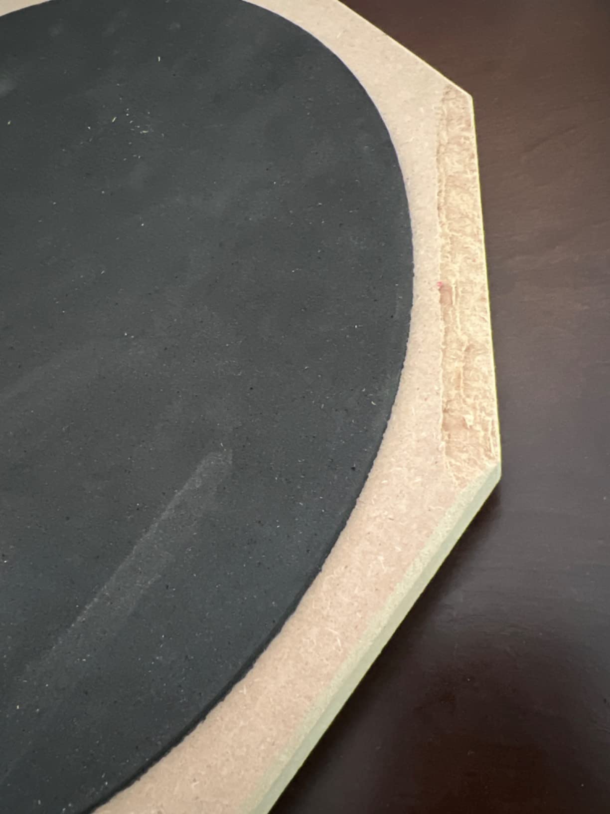 Silent Drum Pad with 5A Drum Sticks (Black, 12 Inches) customer photo 2