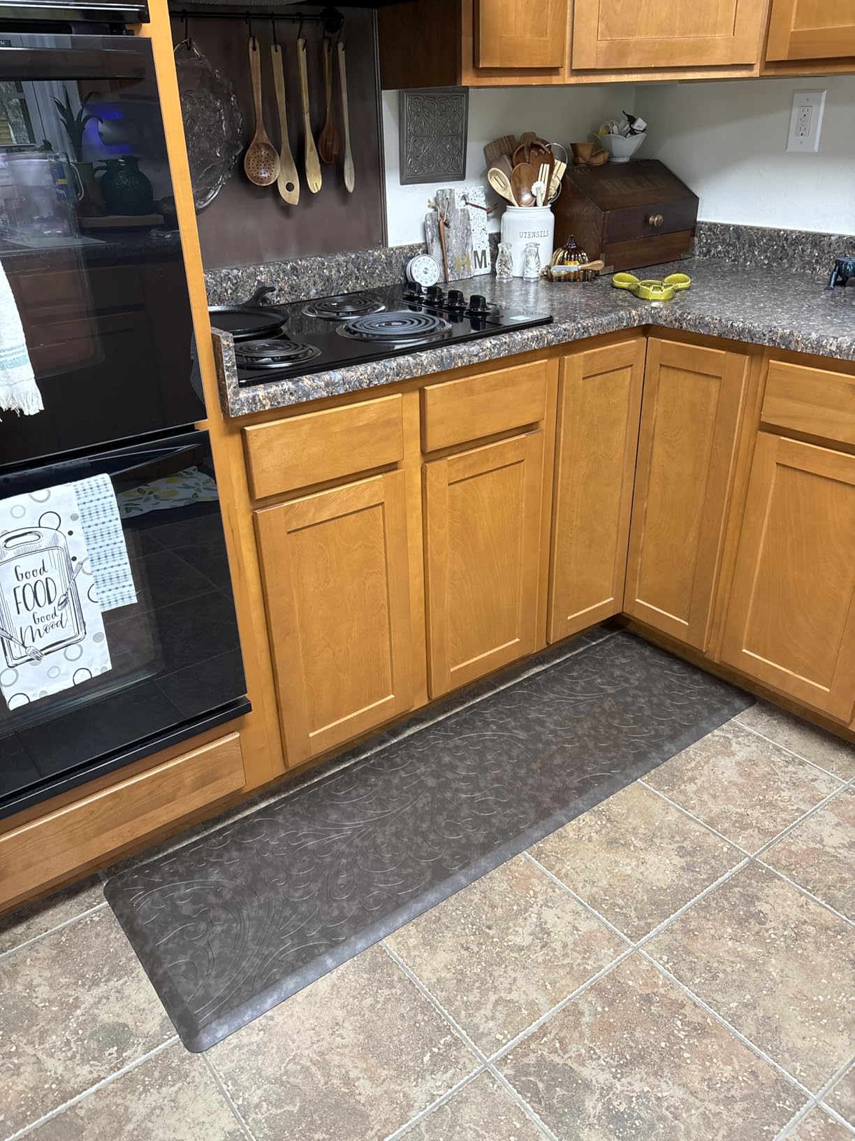 Kitchen Mat Cushioned Anti-Fatigue Comfort Standing Mat Rug for Home,Office customer photo 2