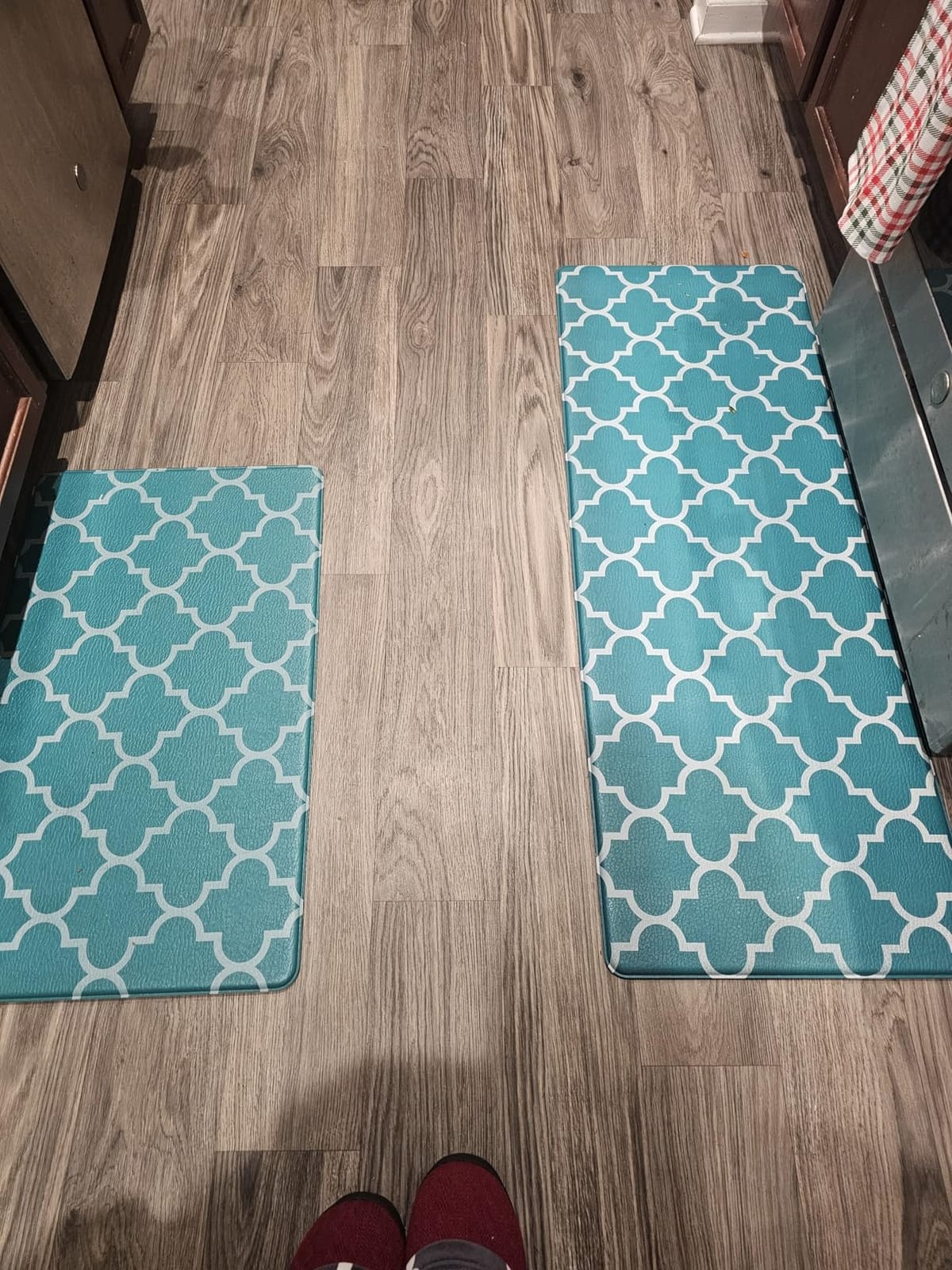 KMAT Kitchen Mat Set of 2,Cushioned Anti-Fatigue Kitchen Mats for Floor customer photo 2