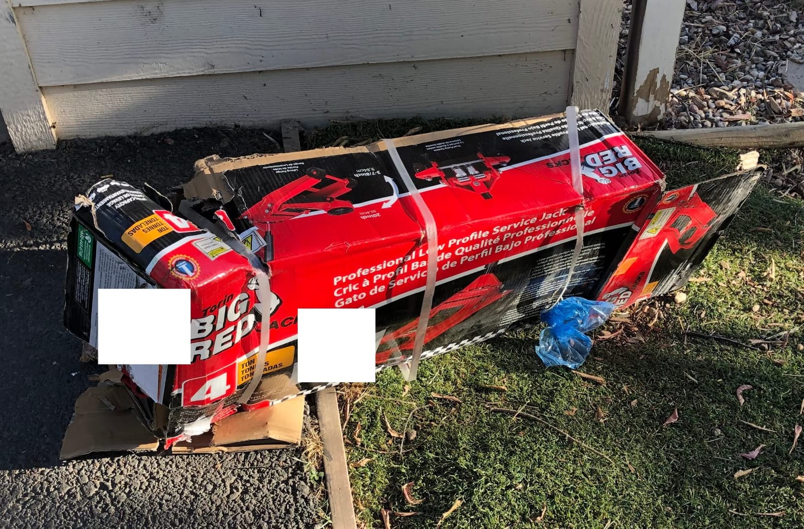 Big RED 4 Ton (8,000 lb) Hydraulic Low Profile Service Floor Jack customer photo 2