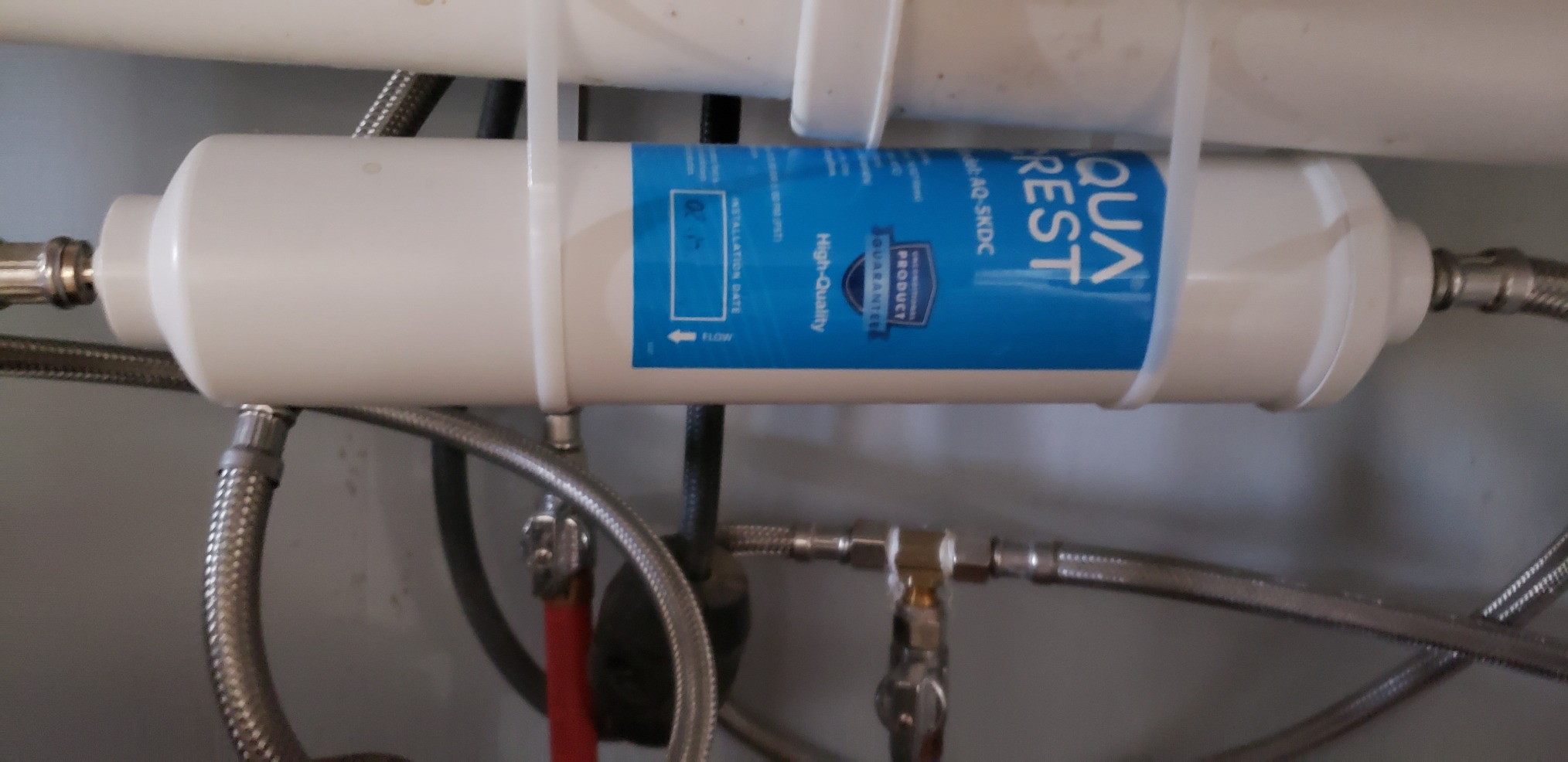 AQUA CREST 5KDC Under Sink Water Filter System customer photo 1