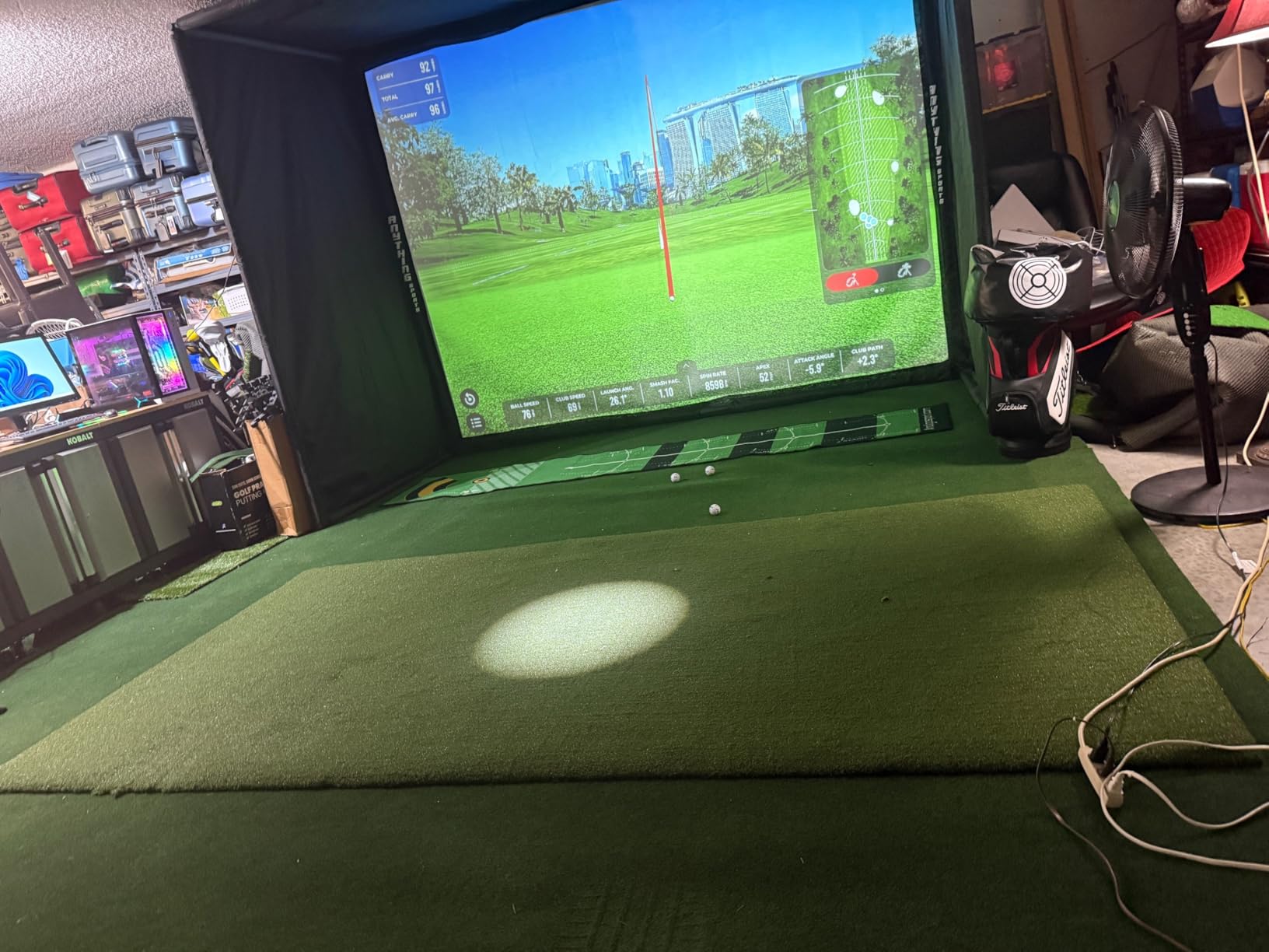 ALTRUISTIC Golf Artificial Grass Turf Pro Putting Green Mat 7ft x 13ft customer photo 1