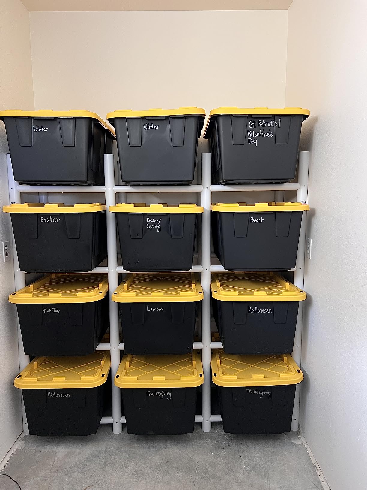 PROSLAT Bin Warehouse Rack - 12 Totes customer photo 1