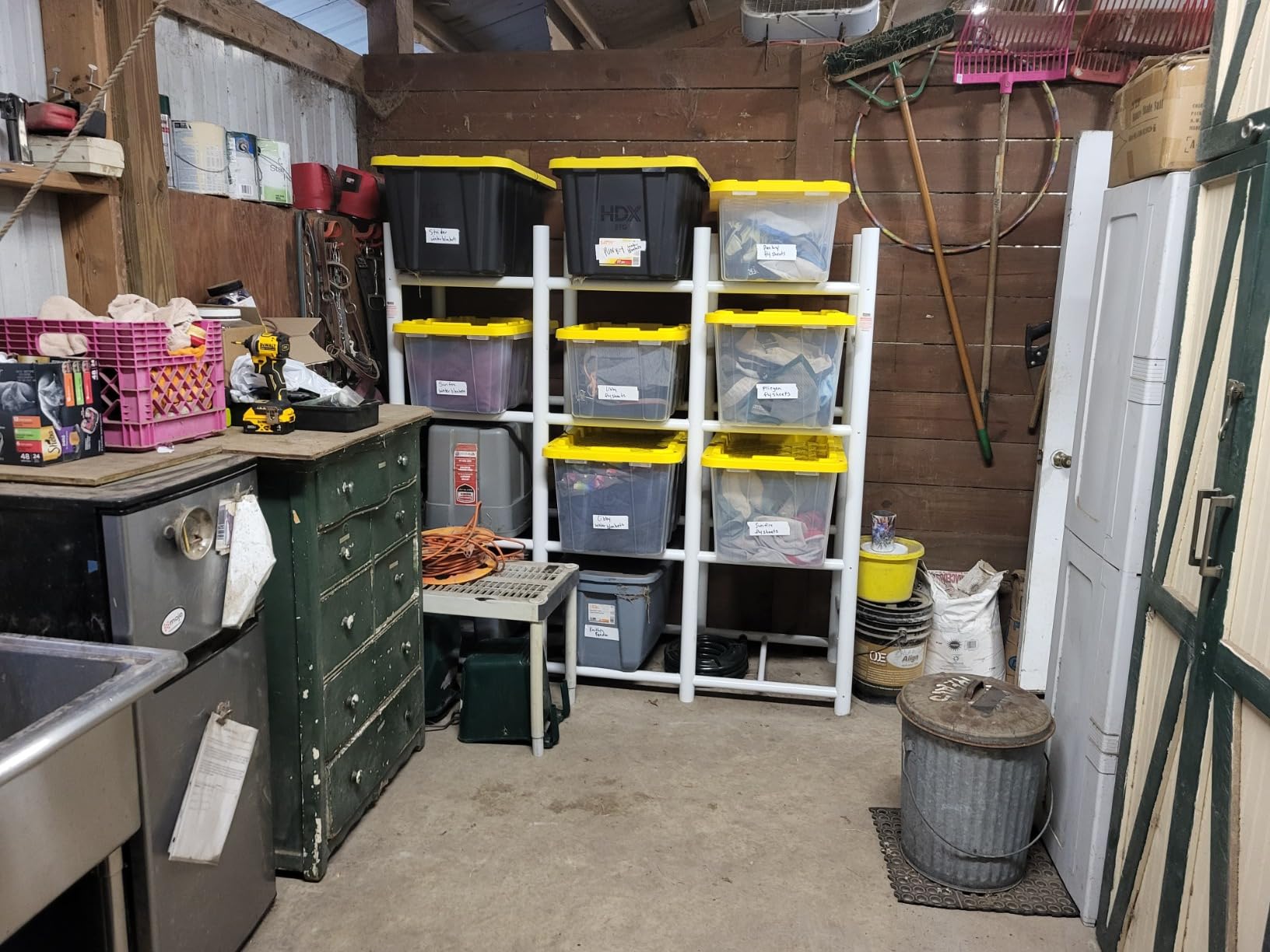 PROSLAT Bin Warehouse Rack - 12 Totes customer photo 2