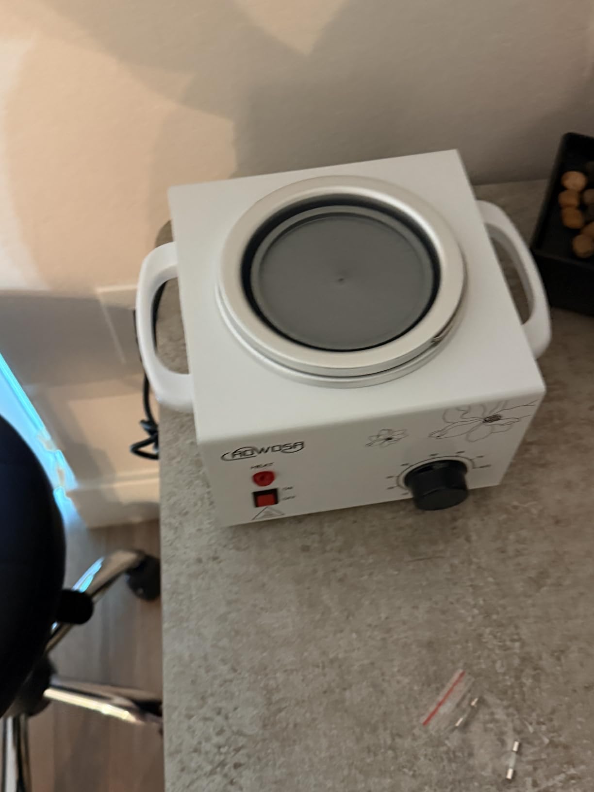 Double Wax Warmer Professional Waxing Pot Heater Machine for Hair Removal customer photo 2