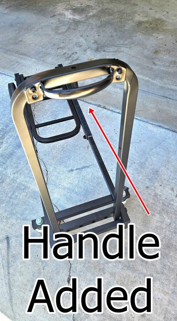 Pyle Compact Folding Adjustable Equipment Dolly - Heavy Duty Multi‑Function Convertible Cart Hand Truck/Platform Cart with Wheels - Expandable Up to 25.24