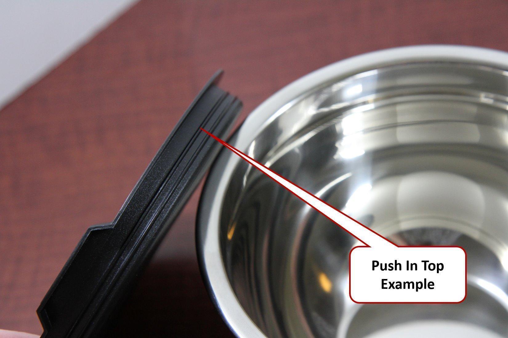 Bellemain Stainless Steel Mixing Bowls with Airtight Lids Set - Set of 3 customer photo 1