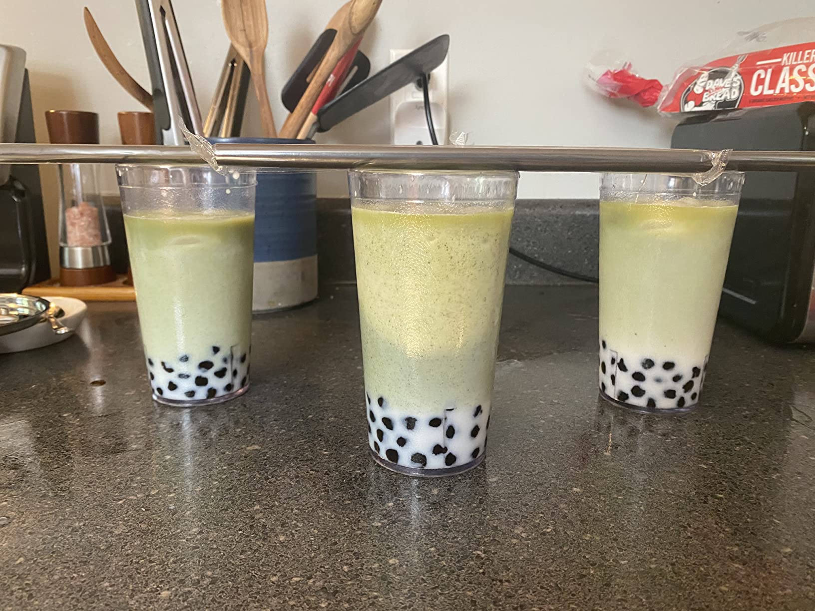 Locca Boba Tea Kit | 24+ Bubble Teas | Premium Daily Joy Kit | Premium Matcha, Earl Grey Lavender, Jasmine | Vegan & Gluten Free Boba Drink | Premium DIY Boba Tea Kit (DAILY JOY) customer photo 1