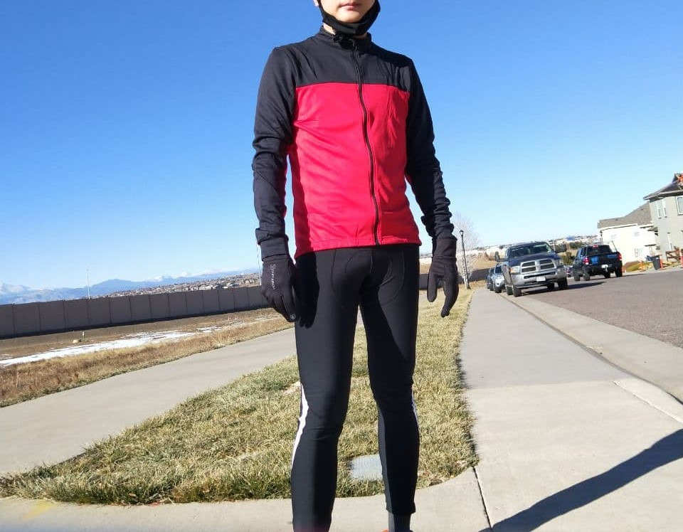 Men's Winter Cycling Jacket Windproof Thermal Bike Jacket customer photo 2