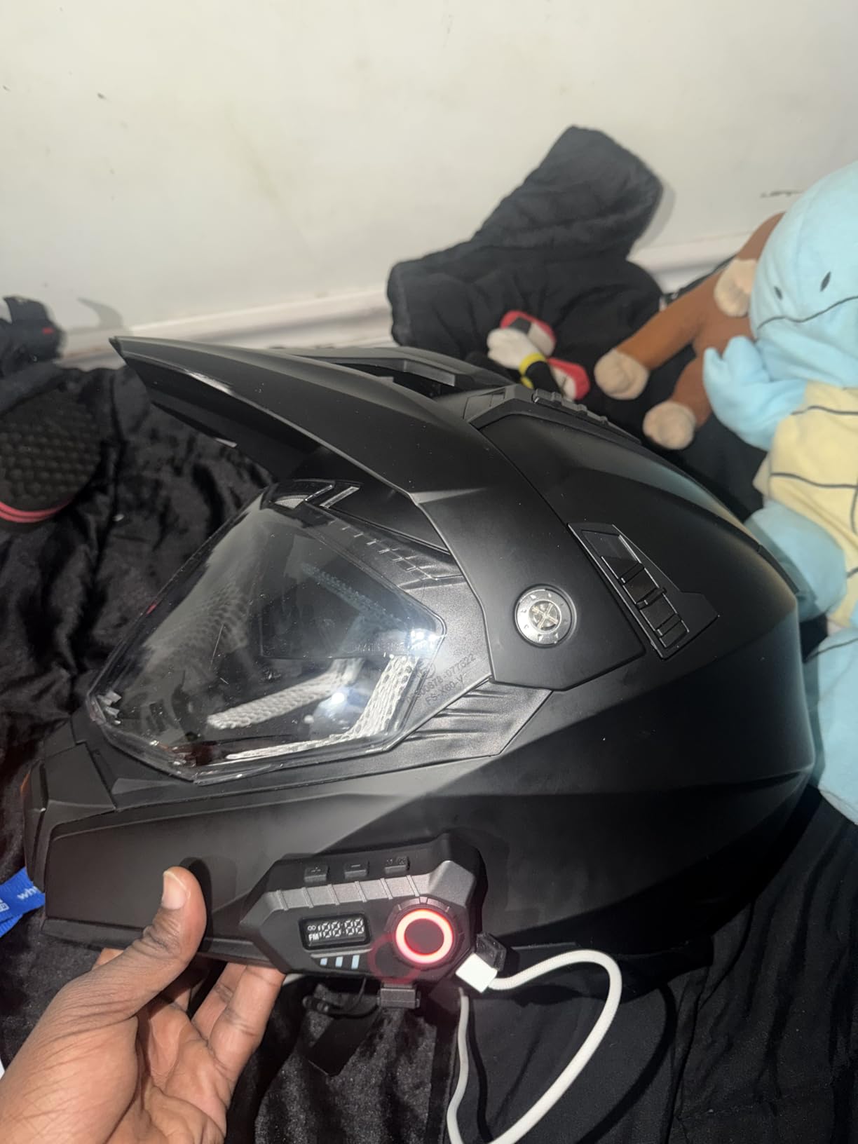 ILM Off Road Motorcycle Dual Sport Helmet Full Face Sun Visor Dirt Bike ATV Motocross Casco DOT Certified Model 606V customer photo 1