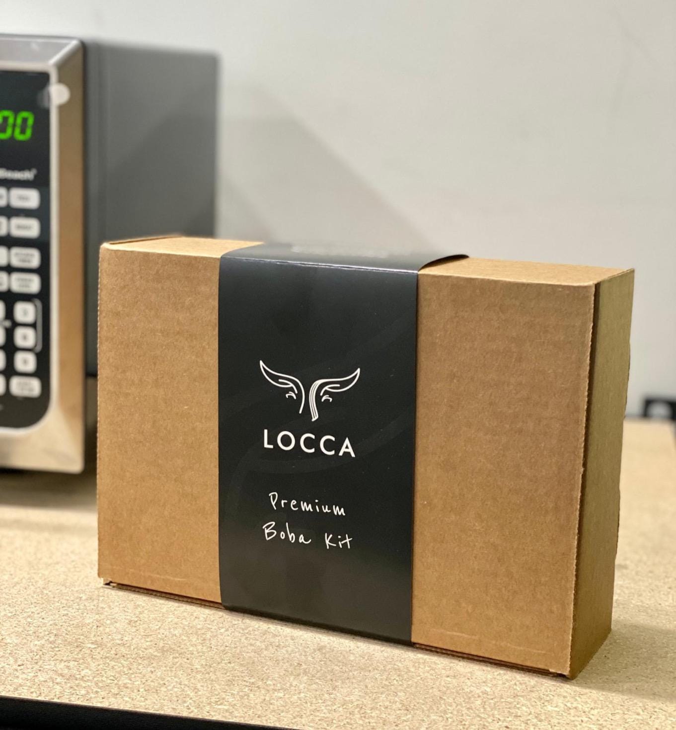 Premium Boba Tea Kit by Locca | Makes up to 24 Drinks | Bubble Tea Gift Kit | Thai Tea Edition with Jasmine and Black Tea | Includes Tapioca Balls and Boba Straws | DIY Food Gift customer photo 1