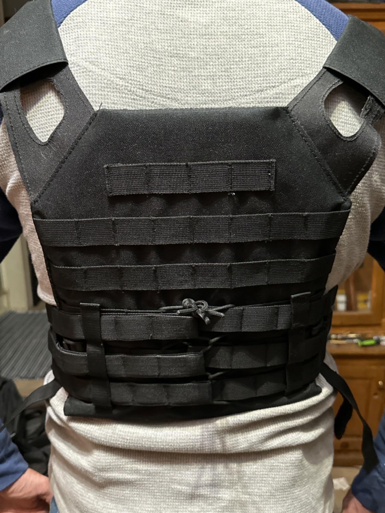 OneTigis Low Profile Tactical MOLLE Vest, Adjustable Waist Airsoft Vest customer photo 2