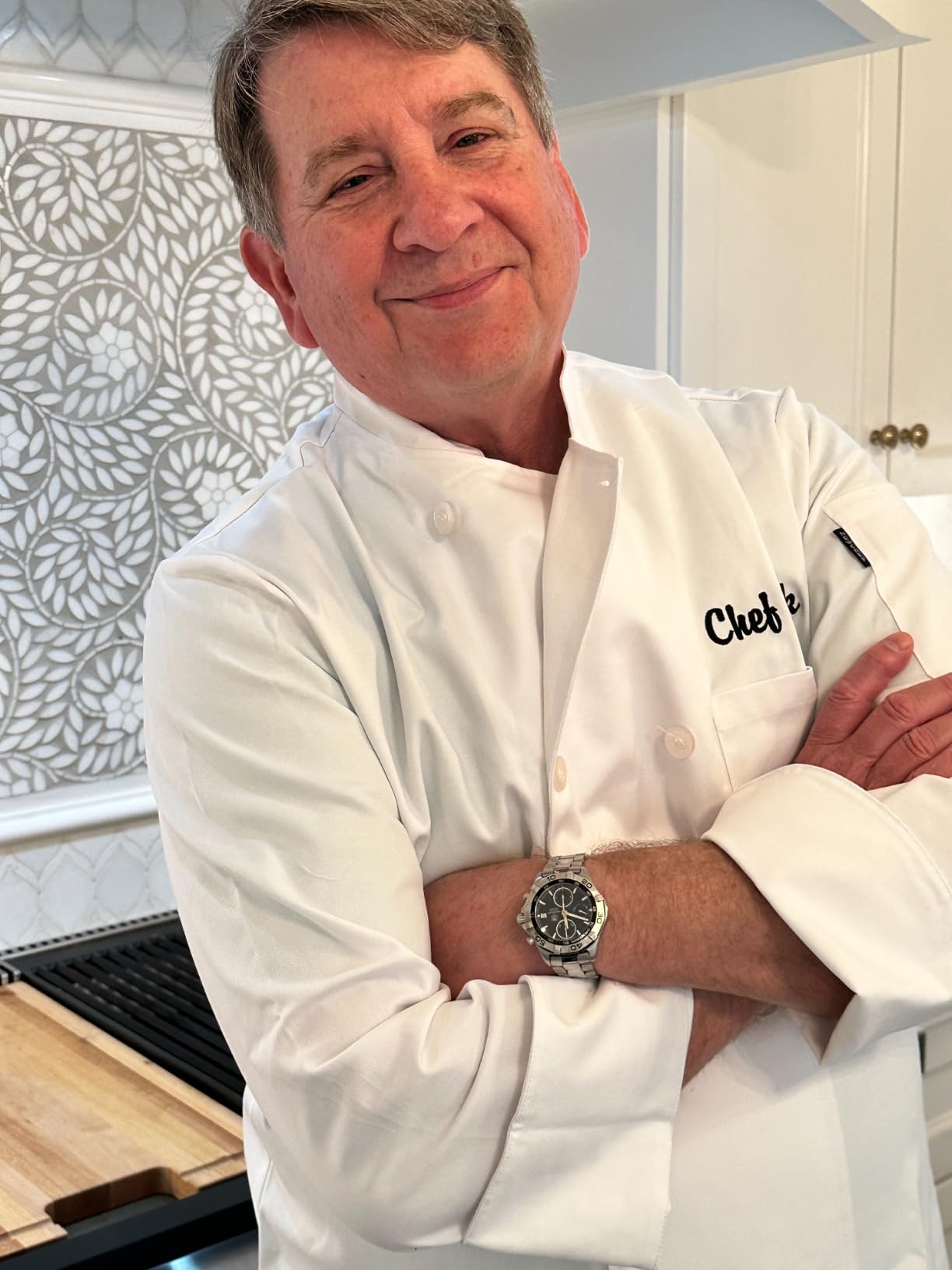 ChefsCloset Personalized Embroidered Chef Coat Customized Chef Jacket customer photo 1