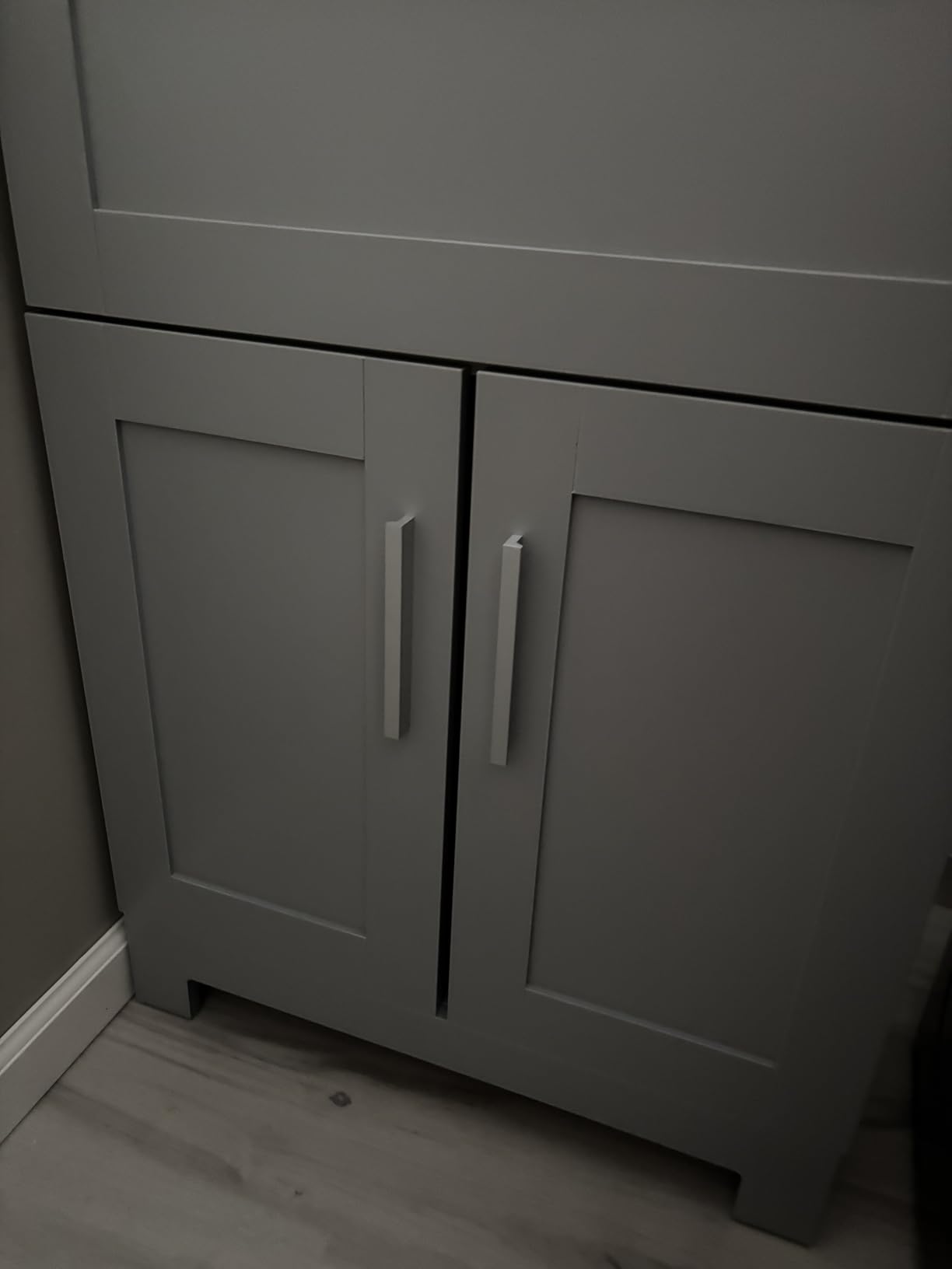 Goodyo Utility Sink with Cabinet 24 Inch Laundry Room Sink Cabinet 304 Stainless Steel Sink Combo White customer photo 2