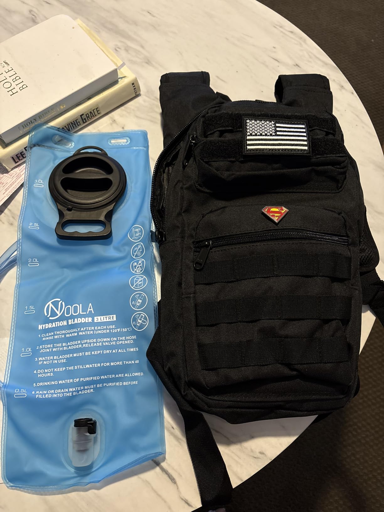 NOOLA Hydration Backpack with 3L Water Bladder, Tactical Pack for Hiking customer photo 1
