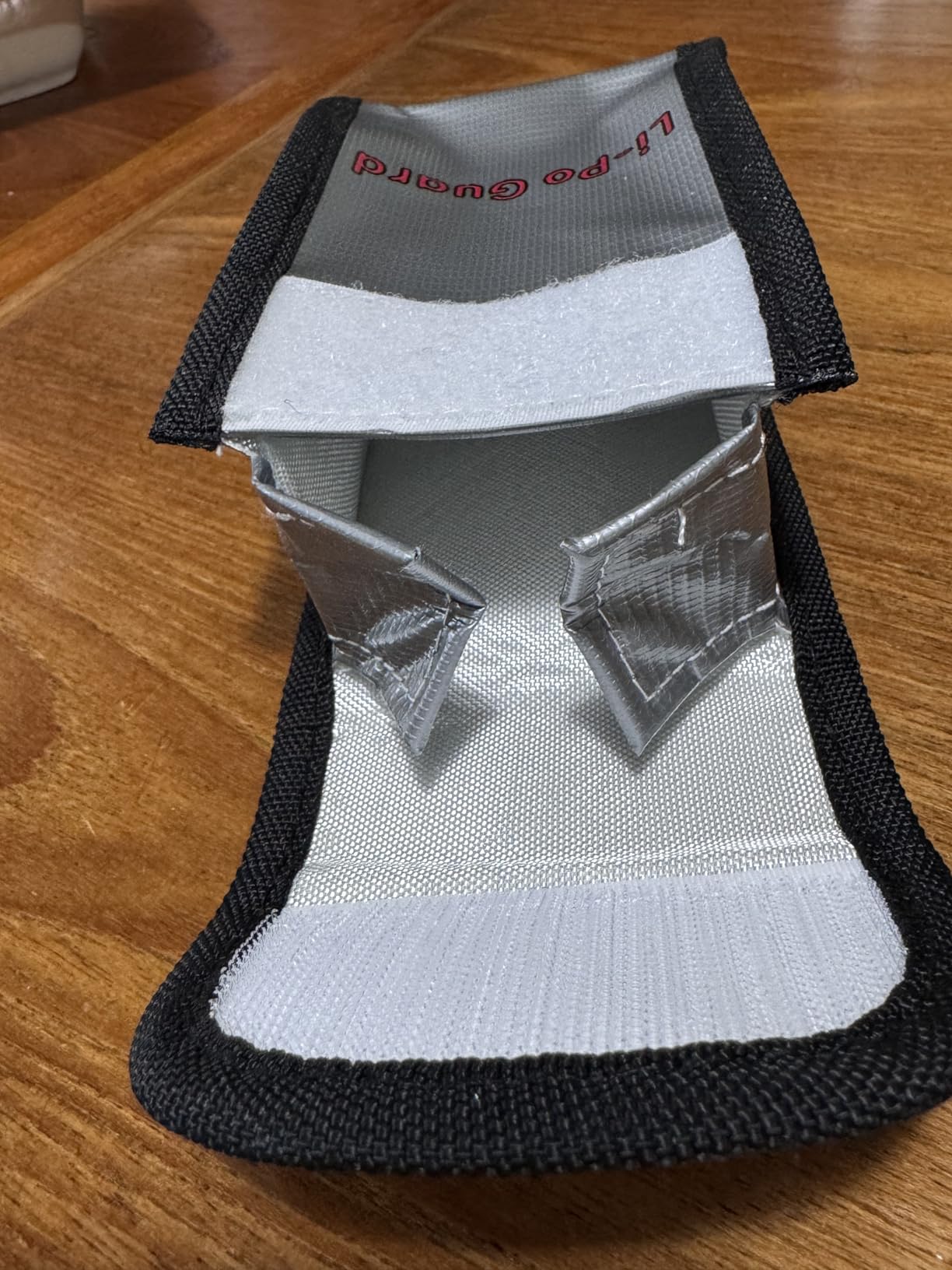 Tenergy Fire Retardant Lipo Zipper Bag for Charging and Storing Lipo Battery Packs, 8.5 x 6.5 x 5.7inch customer photo 1