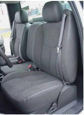 Caterpillar Custom Fit Front Bench Seat Cover with Utility Pockets for Ford F250 / F350 / F450 / F550 (1999-2007) - Durable Black Oxford Super Duty Interior Truck Seat Cover customer photo 1
