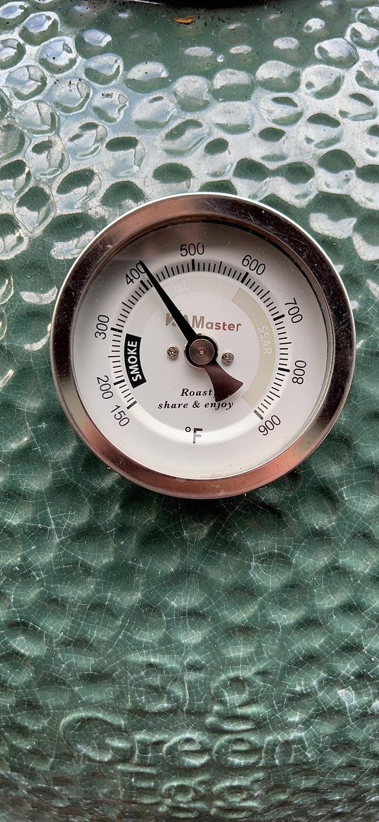 Upgrade Replacement Thermometer for Green Egg Grill(All BGE Sizes),150-900°F 3.3