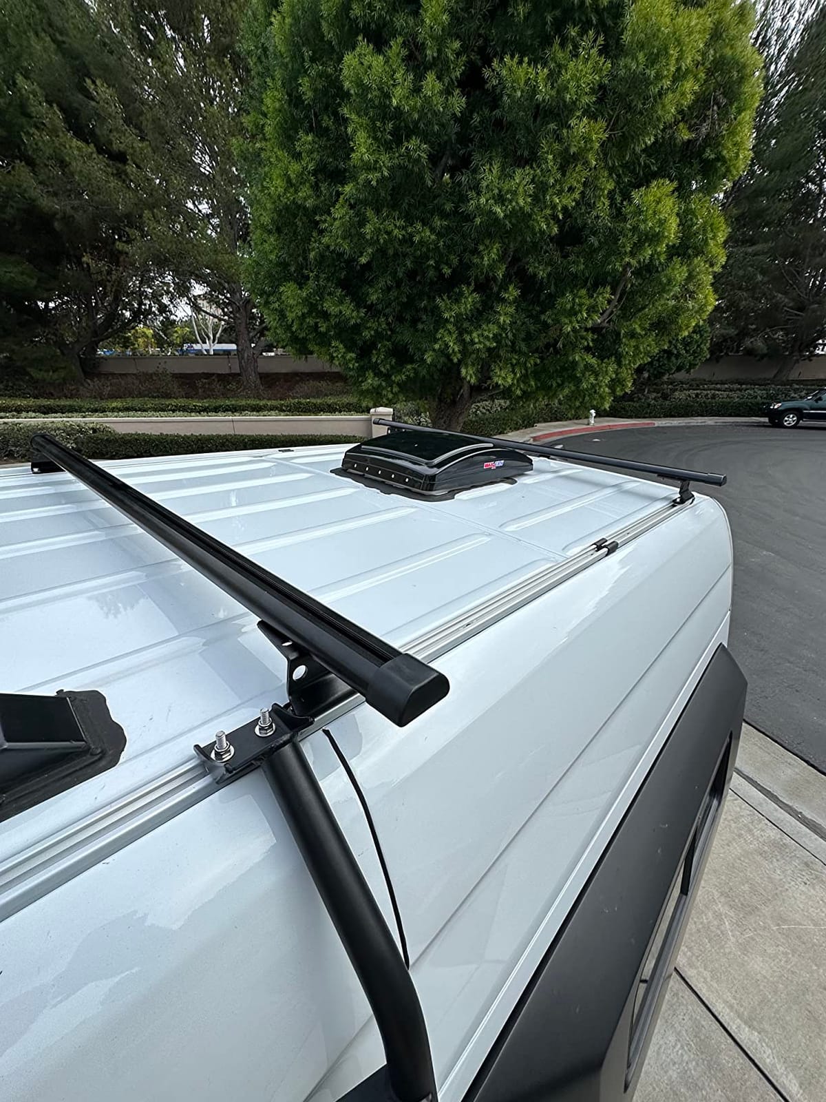 KUAFU 4 Bar Ladder Roof Rack Side Rail Comaptible with 2007-2023 Sprinter,2010-2024 Mercedes-Benz Sprinter 2500/3500,2007-2021 Freightliner Sprinter 2500/3500 customer photo 2