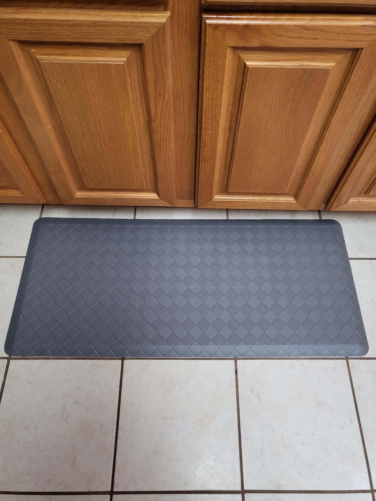 HappyTrends Kitchen Mat Cushioned Anti-Fatigue Floor Mat,17.3