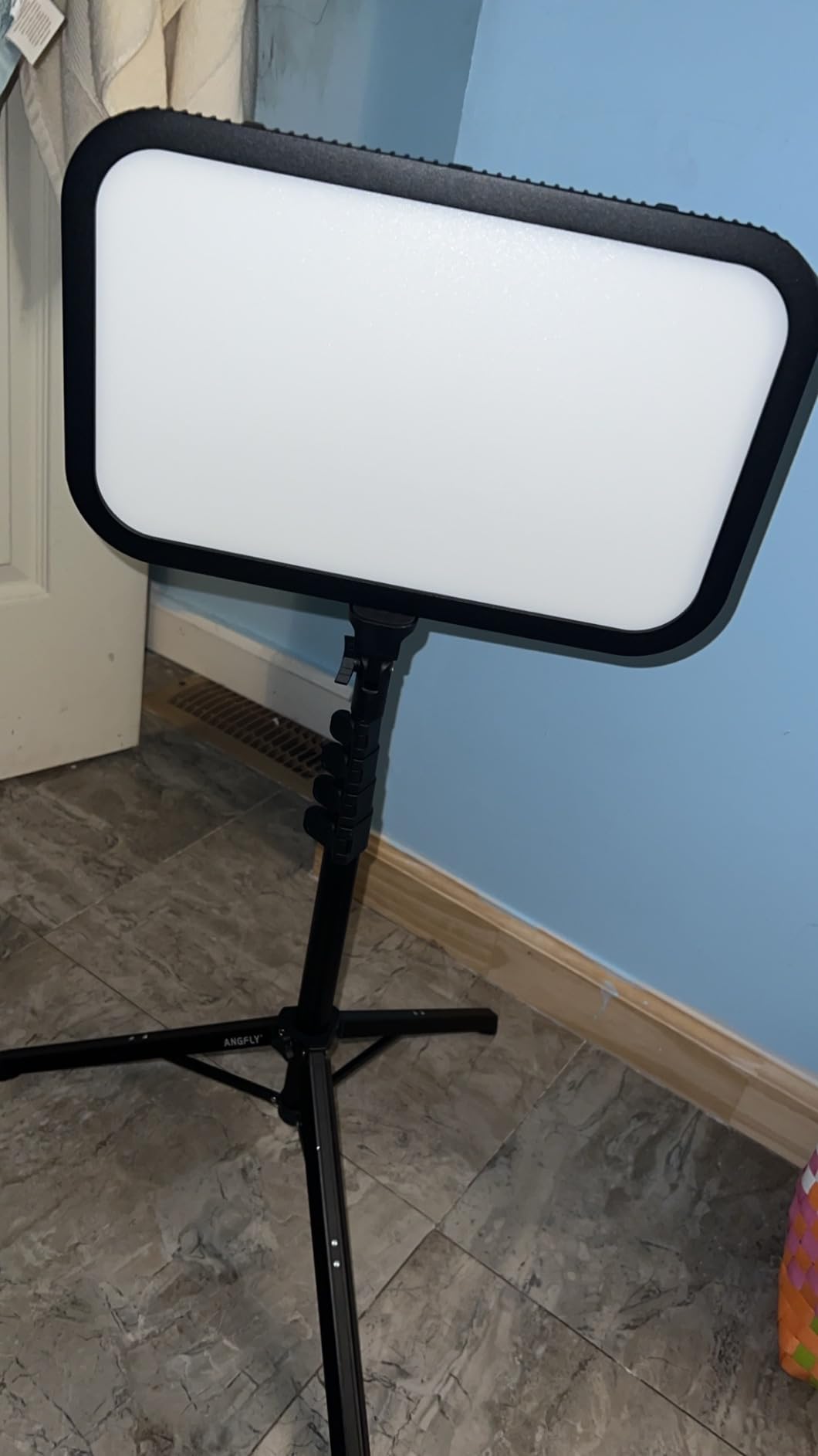 Godox ES45 Desktop LED Key Light for Streaming&Video Calls, Soft Dimmable customer photo 2