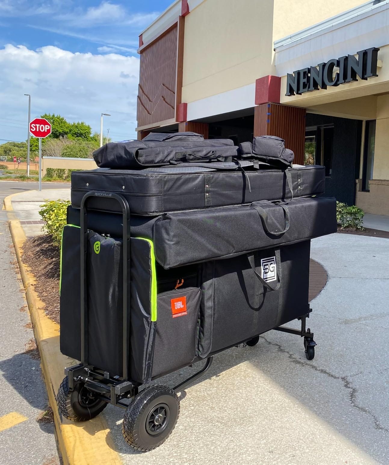 Rockville Rock Cart Pro DJ Equipment Transport Roller Cart, 700 LB Capacity customer photo 1