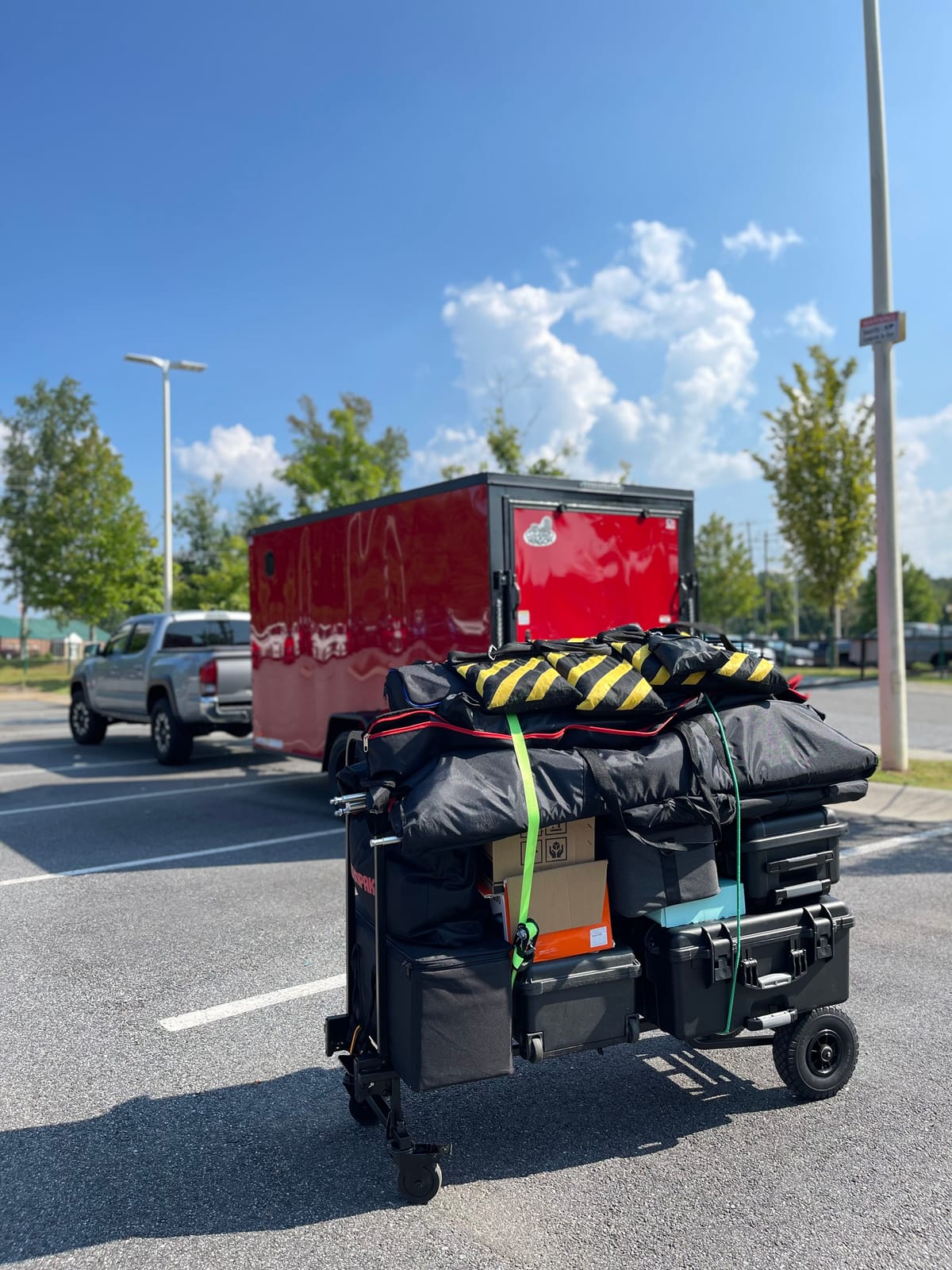 Rockville Rock Cart Pro DJ Equipment Transport Roller Cart, 700 LB Capacity customer photo 2