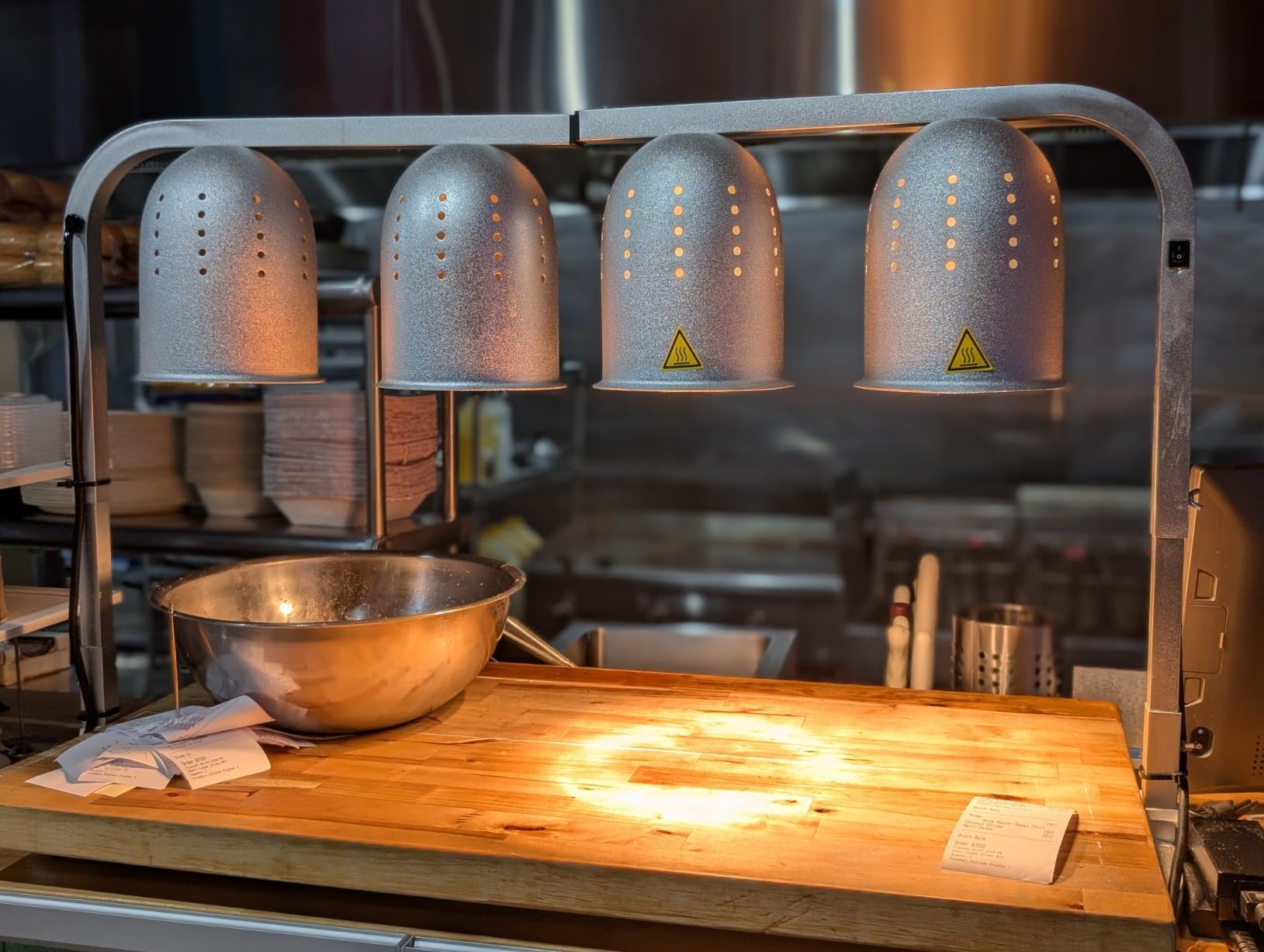 SYBO DL2112 Commercial Grade Food Heat Lamp, Portable Electric Food Warmer customer photo 1