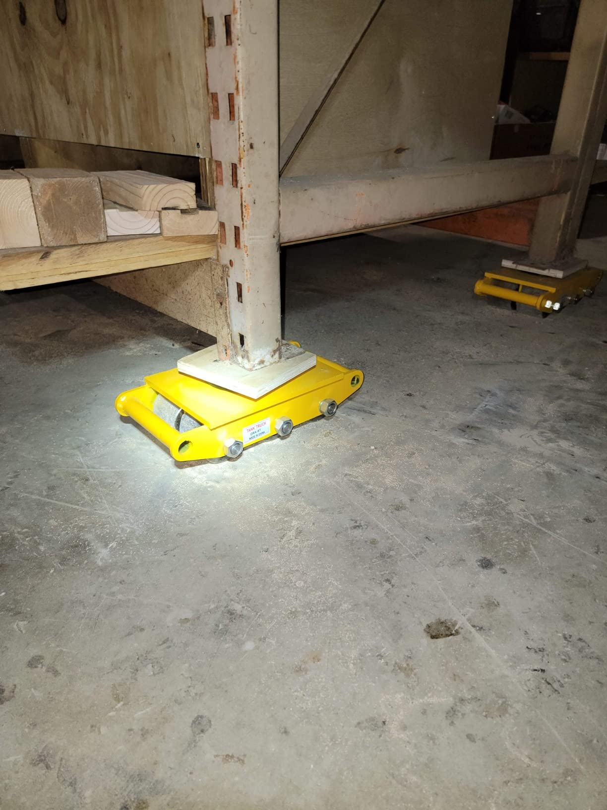 8T Machinery Skate Dolly with 360° Rotation Cap and 6 Steel Wheels customer photo 2